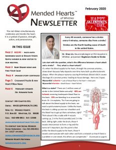 Mended Hearts Whittier Newsletter